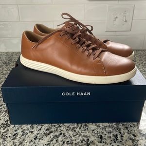 Cole Haan Grand Crosscourt II Leather Sneaker, Size 12M